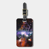 銀河中心の天の川銀河系X線ハッブル ラゲッジタグ (正面縦)