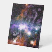 銀河中心の天の川銀河系X線ハッブル 台座サイン (正面)