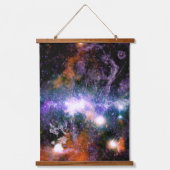 銀河中心の天の川銀河系X線ハッブル 吊り下げ型タペストリー (正面)