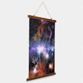 銀河中心の天の川銀河系X線ハッブル 吊り下げ型タペストリー (傾斜あり)