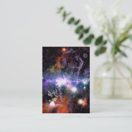 銀河中心の天の川銀河系X線ハッブル 名刺 (スタンド正面)