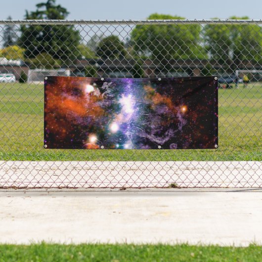 銀河中心の天の川銀河系X線ハッブル 横断幕 (インサイチュ)