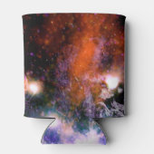 銀河中心の天の川銀河系X線ハッブル 缶クーラー (裏面)