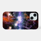 銀河中心の天の川銀河系X線ハッブル iPhone 15ケース (裏面横)