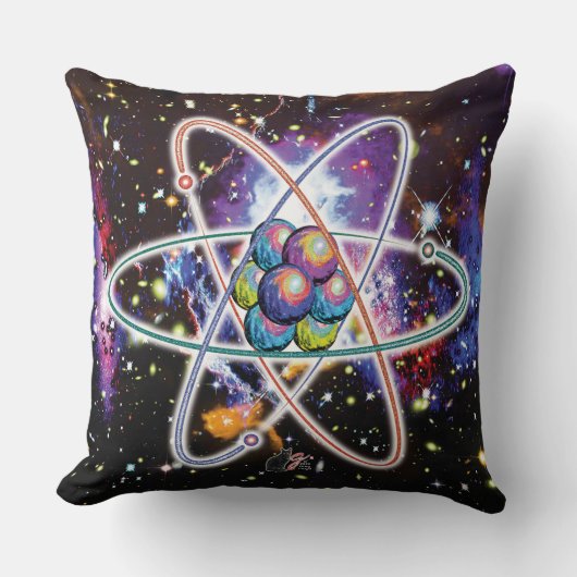 銀河原子 クッション (正面)