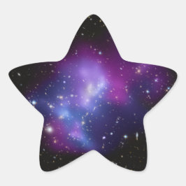 銀河団の星型ステッカー 星シール