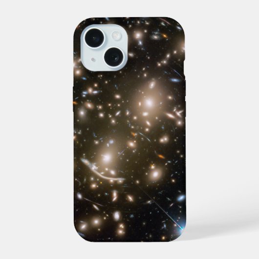 銀河団アベル370 iPhone 15ケース (裏面)