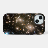 銀河団アベル370 iPhone 15ケース (裏面横)