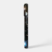 銀河団アベル370 iPhone 15ケース (左側面)