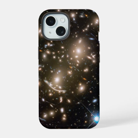 銀河団アベル370 iPhone 15ケース (裏面)