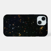 銀河団Abell 370パラレルフィールド iPhone 15ケース (裏面横)