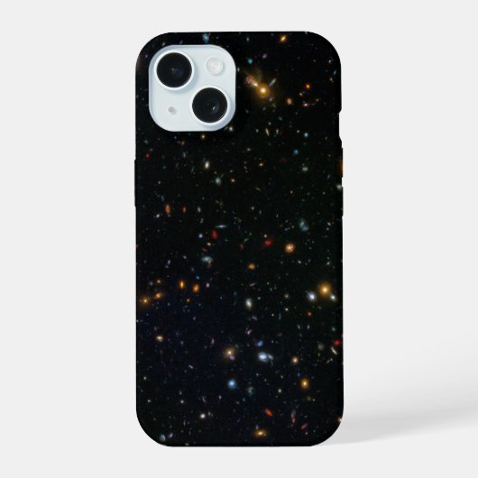 銀河団Abell 370パラレルフィールド iPhone 15ケース (裏面)