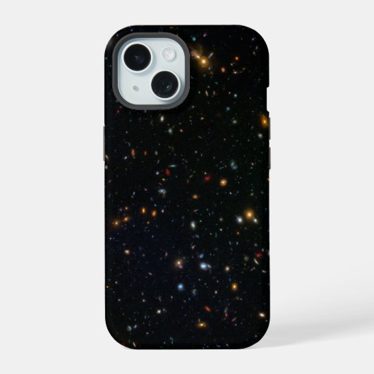 銀河団Abell 370パラレルフィールド iPhone 15ケース (裏面)