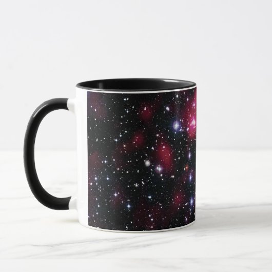 銀河団Abell 901/902ハッブル宇宙写真 マグカップ (左)