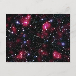 銀河団Abell 901/902 ハッブル宇宙写真 ポストカード
