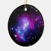 銀河団MACS J0717宇宙写真 セラミックオーナメント (左)