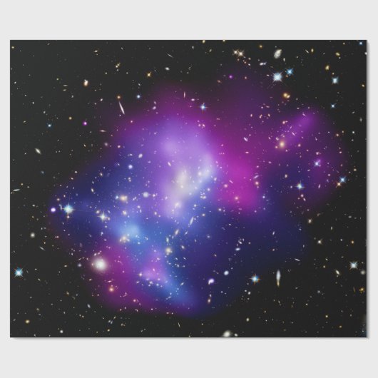銀河団MACS J0717宇宙写真 ラッピングペーパー (フラット)