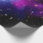 銀河団MACS J0717宇宙写真 ラッピングペーパー (角)