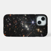 銀河団Smacs 0723 iPhone 15ケース (裏面横)