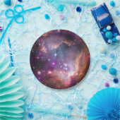 銀河外宇宙パープル星雲 ペーパープレート (パーティー)