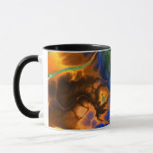 銀河大理石 マグカップ (左)