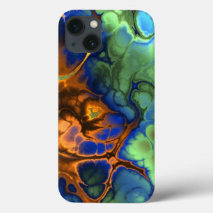 銀河大理石 iPhone 13ケース
