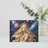 *~*銀河女子ファンタジーコズミックジュエルAP58 シーズンポストカード (スタンド正面)