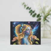 *~*銀河女子ファンタジー宝石AP58銀河系 シーズンポストカード (スタンド正面)