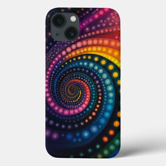 銀河宇宙レインボースワールドット銀河系 Case-Mate iPhoneケース (裏面)