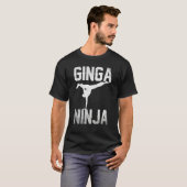 銀河忍者 生姜 引用 Tシャツ (正面フル)