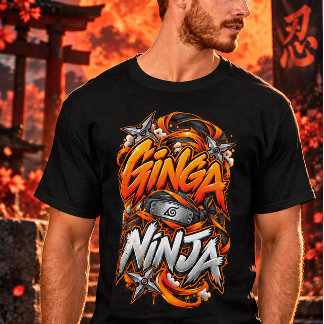 銀河忍者 - 面白いジンジャー&レッドヘッド Tシャツ