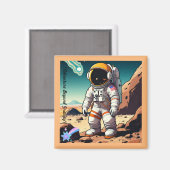 「銀河探査機」 マグネット (正面/裏面)