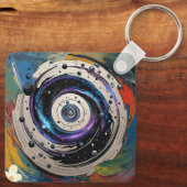 銀河放射 キーホルダー (裏面)