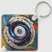 銀河放射 キーホルダー (裏面)