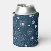 銀河星座:宇宙パターンデザイン 缶クーラー (缶正面)