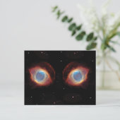 銀河星雲の目はがき ポストカード (スタンド正面)