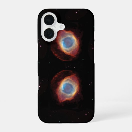 銀河星雲の目 iPhone 16ケース (裏面)