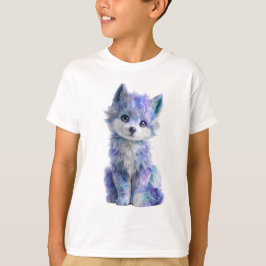 銀河星雲 子狼 キッズ Tシャツ