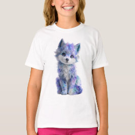 銀河星雲 子狼 キッズ Tシャツ