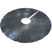 銀河暗黒物質：宇宙の謎。 ブラッシュドポリエステルツリースカート (アングル)