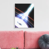 銀河核のガンマ線2 キャンバスプリント (インサイチュ (リビング))