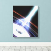 銀河核のガンマ線2 キャンバスプリント (インサイチュ (ウッドフロア))