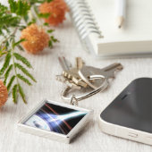 銀河核のガンマ線2 キーホルダー (側面)