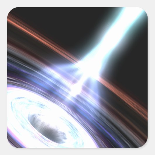 銀河核のガンマ線2 スクエアシール (正面)