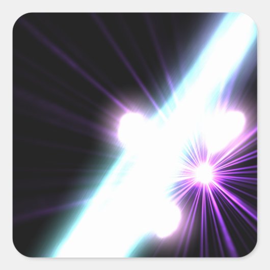 銀河核のガンマ線3 スクエアシール (正面)