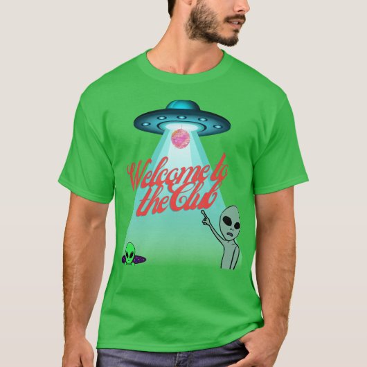 銀河溝 – UFOパーティー Tシャツ (正面)