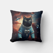 銀河猫宇宙飛行士 クッション (正面)