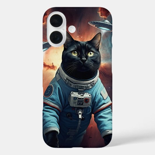 銀河猫宇宙飛行士 Case-Mate iPhoneケース (裏面)