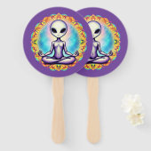 銀河瞑想 ハンドファン (正面&裏面)