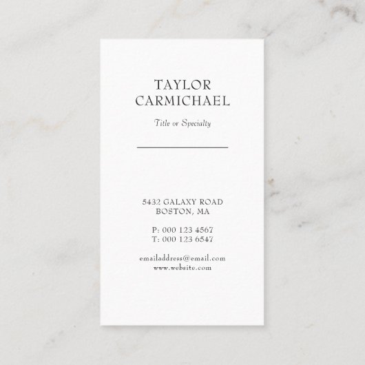 銀河系および星の黒の宇宙 名刺 (裏面)